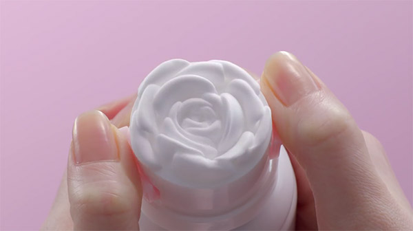 This Japanese facial cleanser gives you a rose to slather on your face every day Favful