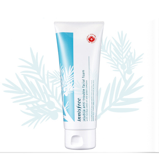 Innisfree bija anti trouble facial foam title