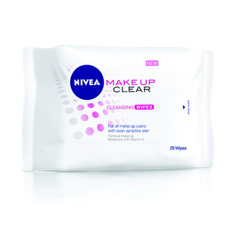 Nivea extra white make up clear cleansing wipes 25pcs 5073 265577 1 product