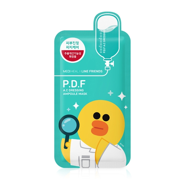 Mediheal Line Frennds P.D.F AC Dressing Mask 10Sheets