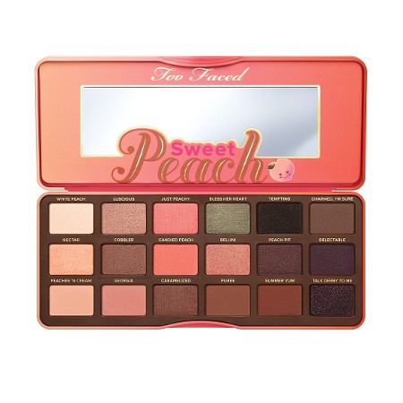 Too Faced Sweet Peach Eyeshadow Collection