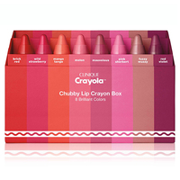 Clinique Crayola Chubby Stick in Crayon Box in 8 Brilliant Colors Clinique Crayola Chubby Stick in Crayon Box in 8 Brilliant ColorsCliniqueTinted Lip Balm Favful